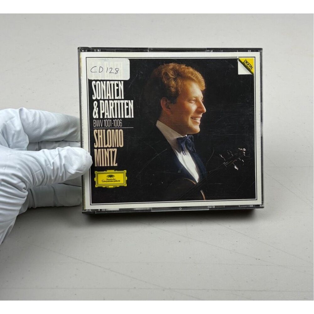 SHLOMO MINTZ - JS BACH 6 Sonatas & Partitas DGG Deutsche Grammophon 3 CD Box Set